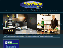 Tablet Screenshot of hardingshardware.com.au
